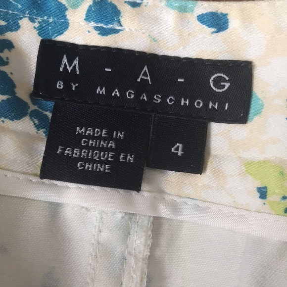 Magaschoni multi coloured stretchy mini skirt 4 - Picture 10 of 12